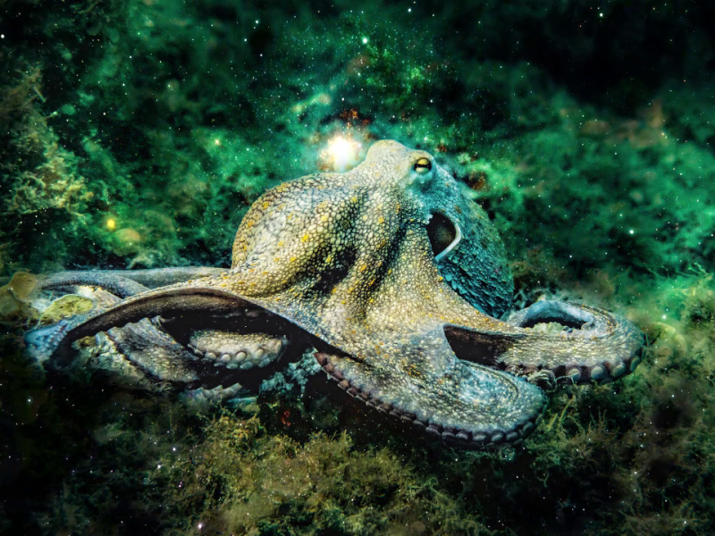 La coscienza aliena del polpo